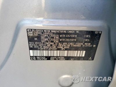 Zdjęcie 12 z 12 samochodu: 2018 TOYOTA RAV 4 VIN:2T3DFREV7JW755507 - miniatura