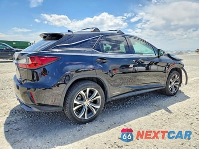 Trzecie zdjęcie samochodu z tyłu: 2017 LEXUS RX 450H BASE VIN:2T2BGMCA9HC009745 - miniatura