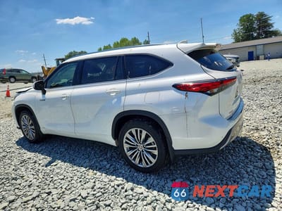Drugie zdjęcie samochodu z przodu: 2021 TOYOTA HIGHLANDER HYBRID PLATINUM VIN:5TDEBRCH1MS048860 - miniatura