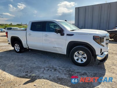 Czwarte zdjęcie samochodu z boku: 2024 GMC SIERRA C1500 SLE VIN:3GTPHBEK2RG282972 - miniatura