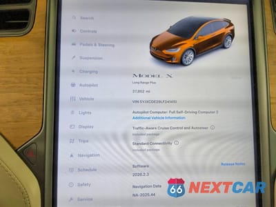 Zdjęcie 9 z 13 samochodu: 2020 TESLA MODEL X VIN:5YJXCDE29LF241410 - miniatura