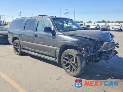 Czwarte zdjęcie samochodu z boku: 2003 GMC YUKON XL DENALI VIN:1GKFK66U33J168543 - miniatura