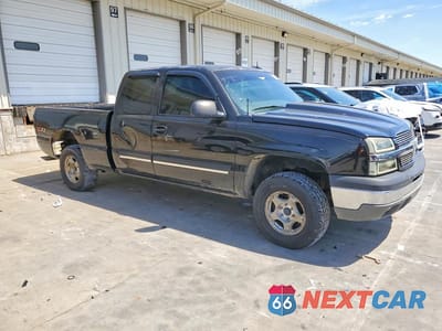 Czwarte zdjęcie samochodu z boku: 2003 CHEVROLET SILVERADO K1500 VIN:2GCEK19T231114321 - miniatura