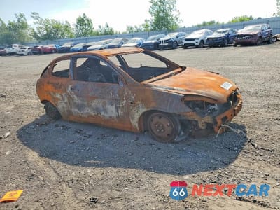 Czwarte zdjęcie samochodu z boku: 2009 HYUNDAI ACCENT GS VIN:KMHCM36C89U124085 - miniatura