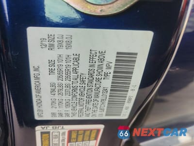 Zdjęcie 13 z 13 samochodu: 2020 ACURA RDX ADVANCE VIN:5J8TC1H78LL013241 - miniatura
