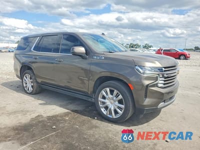 Czwarte zdjęcie samochodu z boku: 2021 CHEVROLET TAHOE K1500 HIGH COUNTRY VIN:1GNSKTKL1MR147870 - miniatura