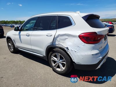 Drugie zdjęcie samochodu z przodu: 2020 BMW X3 SDRIVE30I VIN:5UXTY3C0XLLE55316 - miniatura