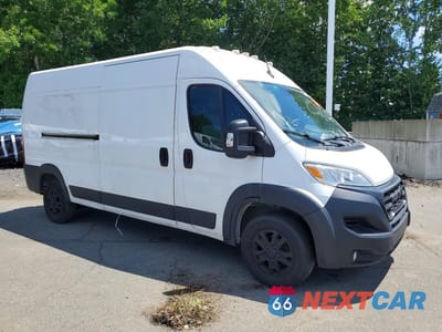 Czwarte zdjęcie samochodu z boku: 2023 RAM PROMASTER 2500 2500 HIGH VIN:3C6LRVDG3PE522847 - miniatura