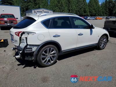 Trzecie zdjęcie samochodu z tyłu: 2017 INFINITI QX50 BASE VIN:JN1BJ0RR5HM415992 - miniatura