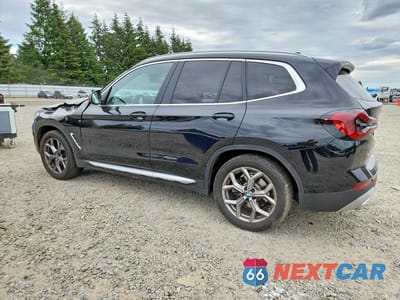 Drugie zdjęcie samochodu z przodu: 2022 BMW X3 XDRIVE30I VIN:5UX53DP06N9J50688 - miniatura