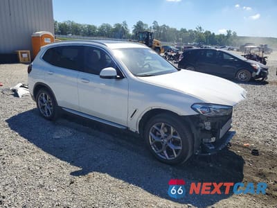Czwarte zdjęcie samochodu z boku: 2024 BMW X3 SDRIVE30I VIN:WBX47DP00RN278670 - miniatura