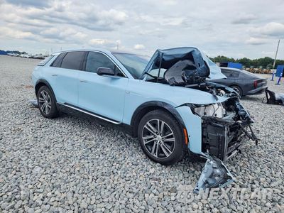 Czwarte zdjęcie samochodu z boku: 2024 CADILLAC LYRIQ LUXURY VIN:1GYKPPRK8RZ104644 - miniatura