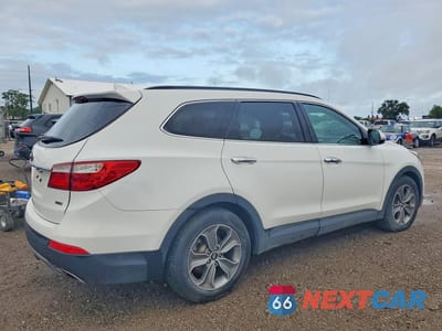 Trzecie zdjęcie samochodu z tyłu: 2014 HYUNDAI SANTA FE GLS VIN:KM8SNDHF4EU035551 - miniatura