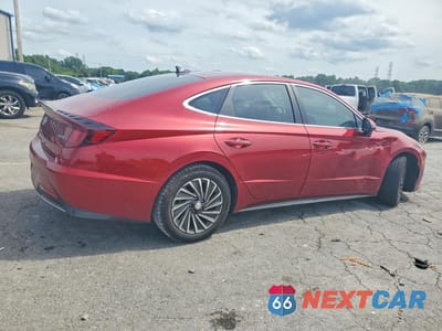 Trzecie zdjęcie samochodu z tyłu: 2023 HYUNDAI SONATA HYBRID SEL VIN:KMHL34JJ8PA081123 - miniatura