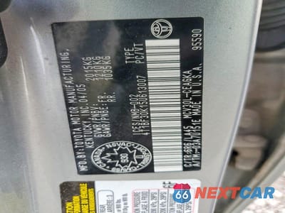 Zdjęcie 12 z 12 samochodu: 2005 TOYOTA CAMRY LE V6 VIN:4T1BF30K15U613007 - miniatura