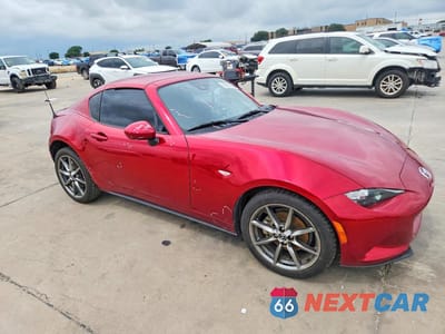 Czwarte zdjęcie samochodu z boku: 2022 MAZDA MX-5 MIATA GRAND TOURING VIN:JM1NDAM71N0500781 - miniatura