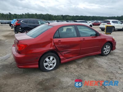 Trzecie zdjęcie samochodu z tyłu: 2005 TOYOTA COROLLA S VIN:2T1BR32E05C324085 - miniatura