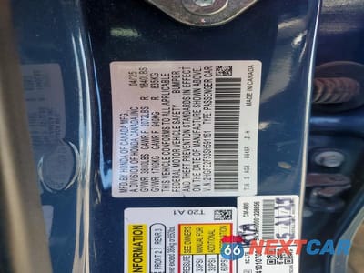 Zdjęcie 13 z 13 samochodu: 2025 HONDA CIVIC SPORT VIN:2HGFE2F53SH591161 - miniatura