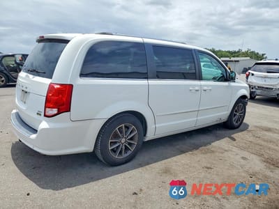 Trzecie zdjęcie samochodu z tyłu: 2017 DODGE GRAND CARAVAN SXT VIN:2C4RDGCG3HR696450 - miniatura