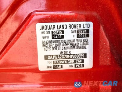 Zdjęcie 12 z 12 samochodu: 2015 JAGUAR XJL PORTFOLIO VIN:SAJWA2GZ8F8V86059 - miniatura