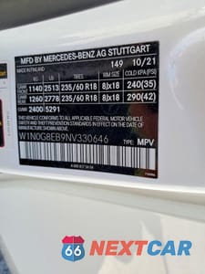 Zdjęcie 12 z 12 samochodu: 2022 MERCEDES-BENZ GLC 300 4MATIC VIN:W1N0G8EB9NV330646 - miniatura