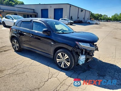 Czwarte zdjęcie samochodu z boku: 2021 MITSUBISHI OUTLANDER SPORT ES VIN:JA4ARUAU8MU003014 - miniatura