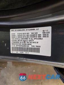 Zdjęcie 12 z 12 samochodu: 2018 HONDA RIDGELINE RTL VIN:5FPYK3F65JB001424 - miniatura