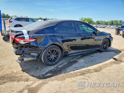 Trzecie zdjęcie samochodu z tyłu: 2019 TOYOTA CAMRY SE VIN:4T1B11HK7KU282940 - miniatura
