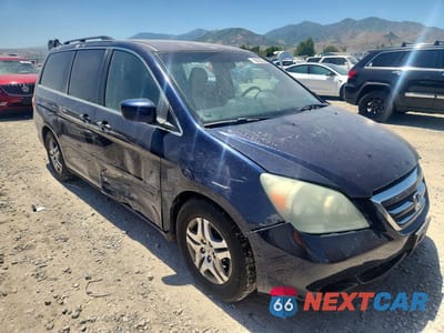 Czwarte zdjęcie samochodu z boku: 2006 HONDA ODYSSEY EX VIN:5FNRL38496B116895 - miniatura