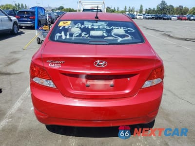 Zdjęcie 6 z 12 samochodu: 2014 HYUNDAI ACCENT GLS VIN:KMHCU4AE1EU775762 - miniatura