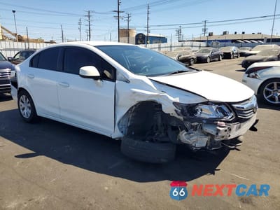 Czwarte zdjęcie samochodu z boku: 2012 HONDA CIVIC LX VIN:19XFB2F55CE348276 - miniatura