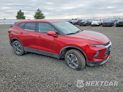 Czwarte zdjęcie samochodu z boku: 2025 CHEVROLET BLAZER 2LT VIN:3GNKBHR42SS215695 - miniatura