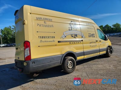 Trzecie zdjęcie samochodu z tyłu: 2019 FORD TRANSIT 350 DELIVERY VAN VIN:1FTBW3XM1KKA29211 - miniatura