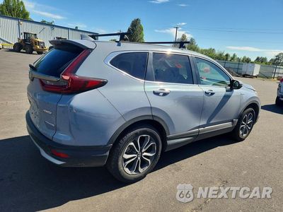 Trzecie zdjęcie samochodu z tyłu: 2022 HONDA CR-V EXL VIN:5J6RT6H86NL025318 - miniatura