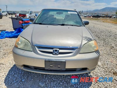 Piąte zdjęcie samochodu w środku: 2001 HONDA CIVIC LX VIN:2HGES16581H546746 - miniatura