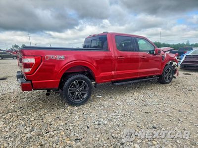 Trzecie zdjęcie samochodu z tyłu: 2022 FORD F150 SUPERCREW VIN:1FTFW1E86NKD66926 - miniatura