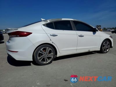 Trzecie zdjęcie samochodu z tyłu: 2017 HYUNDAI ELANTRA LIMITED VIN:5NPD84LF3HH070415 - miniatura