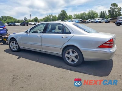 Drugie zdjęcie samochodu z przodu: 2002 MERCEDES-BENZ S 500 VIN:WDBNG75J12A286612 - miniatura