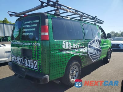 Trzecie zdjęcie samochodu z tyłu: 2012 CHEVROLET EXPRESS G1500 LS VIN:1GNSGBF43C1187055 - miniatura