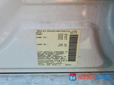 Zdjęcie 12 z 12 samochodu: 2013 NISSAN ALTIMA 2.5 VIN:1N4AL3AP6DN408283 - miniatura