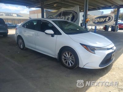 Czwarte zdjęcie samochodu z boku: 2022 TOYOTA COROLLA LE VIN:5YFBPMBE9NP342046 - miniatura