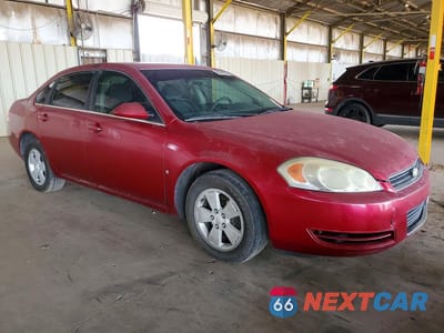 Czwarte zdjęcie samochodu z boku: 2008 CHEVROLET IMPALA LT VIN:2G1WT55K981239662 - miniatura