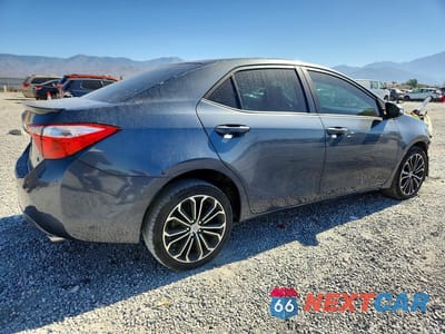 Trzecie zdjęcie samochodu z tyłu: 2014 TOYOTA COROLLA S PLUS VIN:5YFBURHE8EP082042 - miniatura