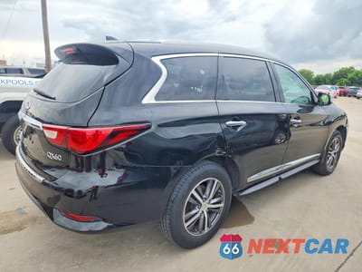 Trzecie zdjęcie samochodu z tyłu: 2017 INFINITI QX60 BASE VIN:5N1DL0MN1HC507719 - miniatura