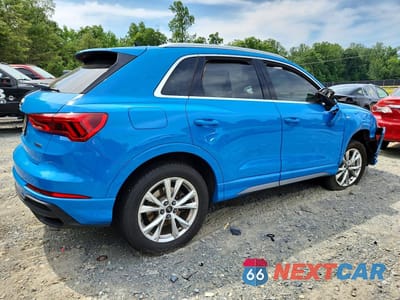 Trzecie zdjęcie samochodu z tyłu: 2023 AUDI Q3 PREMIUM S LINE 45 VIN:WA1DECF38P1137790 - miniatura