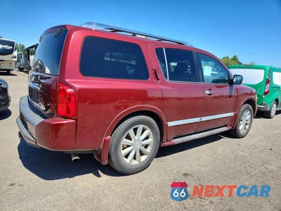 Trzecie zdjęcie samochodu z tyłu: 2010 INFINITI QX56 VIN:5N3ZA0NEXAN906804 - miniatura