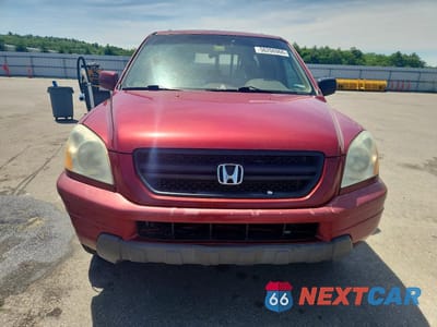 Piąte zdjęcie samochodu w środku: 2005 HONDA PILOT EXL VIN:2HKYF18595H535992 - miniatura