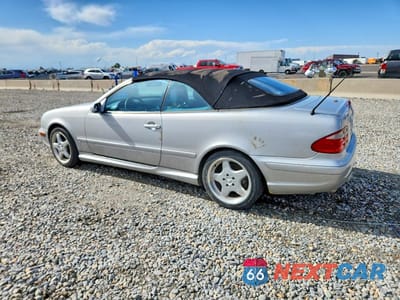Drugie zdjęcie samochodu z przodu: 2003 MERCEDES-BENZ CLK 430 VIN:WDBLK70G43T137439 - miniatura
