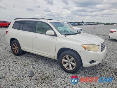 Czwarte zdjęcie samochodu z boku: 2009 TOYOTA HIGHLANDER BASE VIN:JTEES41A592123420 - miniatura