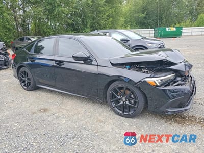 Czwarte zdjęcie samochodu z boku: 2022 HONDA CIVIC SPORT VIN:2HGFE2F53NH560030 - miniatura